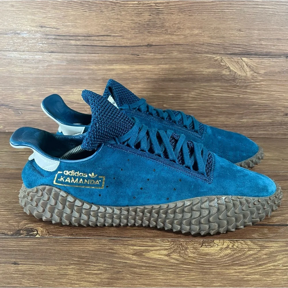 Adidas Kamanda Legend ‘Marine’ Suede Sneakers Men’s Size 13 Shoes